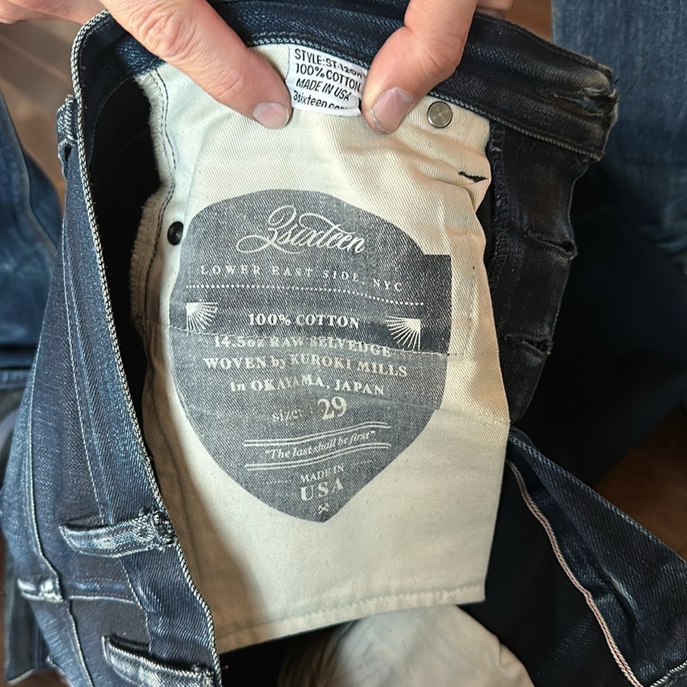 3Sixteen ST120 Jeans - Picture 7 of 8